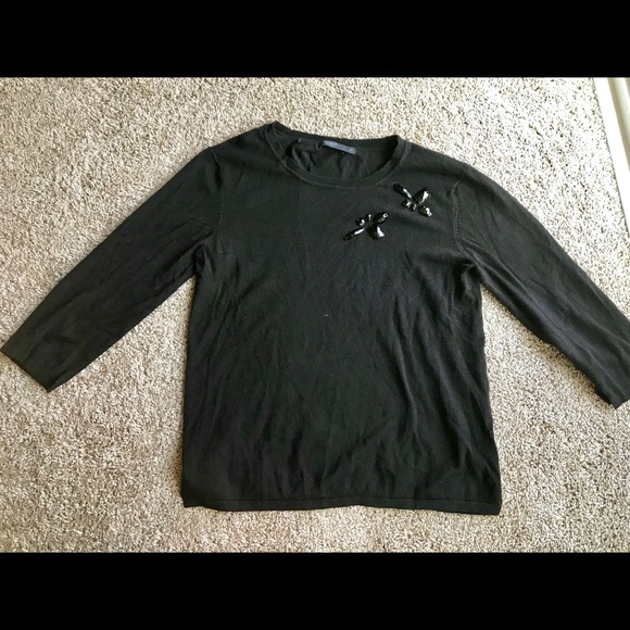 Size 38 Manguun collection black sweater - Picture 4 of 4